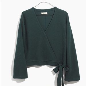 Madewell Texture and Thread Wrap Top